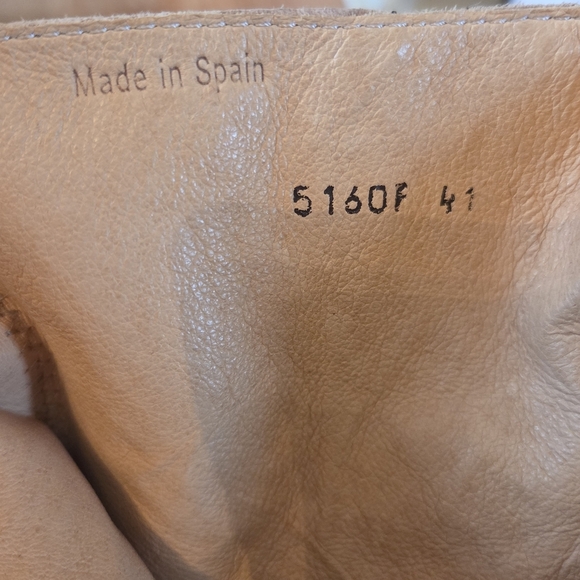 El Naturalista Made In Spain Leather Women's Metallic Heeled Ankle Boots EU 41 - Picture 16 of 16